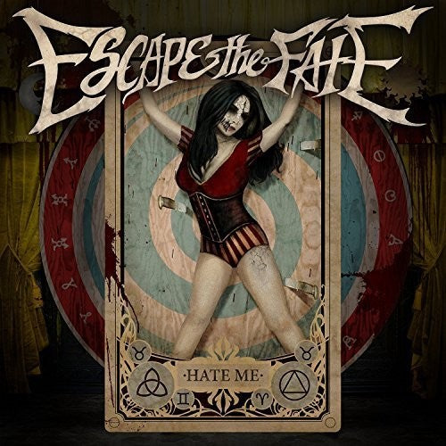 the album cover for Escape The Fate - Hate Me