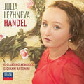 the album cover for Il Giardino Armonico - Julia Lezhneva - Handel