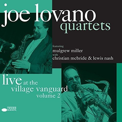 the album cover for Joe Lovano - Quartets: Live At The Village Vanguard Vol 2 [Vinyl]