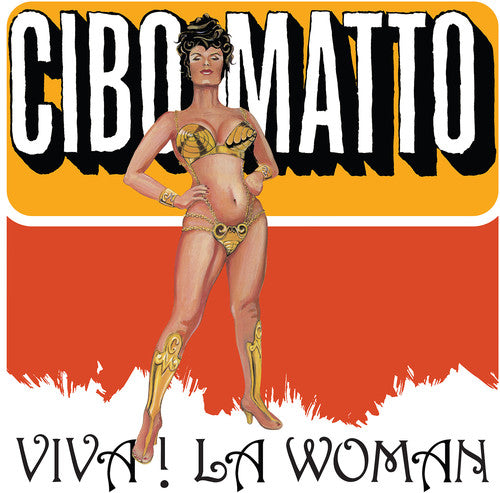 the album cover for Cibo Matto - Viva! La Woman [Opaque Orange Vinyl]