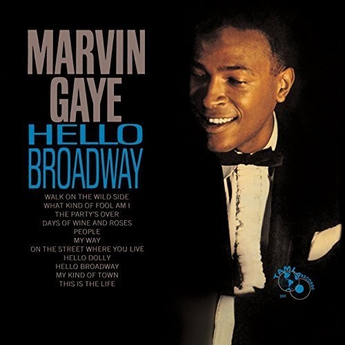 the album cover for Marvin Gaye - Hello Broadway [Vinyl]