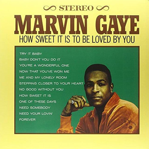the album cover for Marvin Gaye - How Sweet It Is To Be Loved By You [Vinyl]