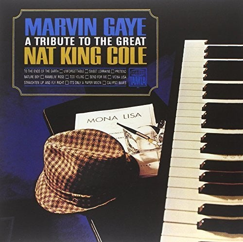 the album cover for Marvin Gaye - A Tribute To The Great Nat King Cole [Vinyl]