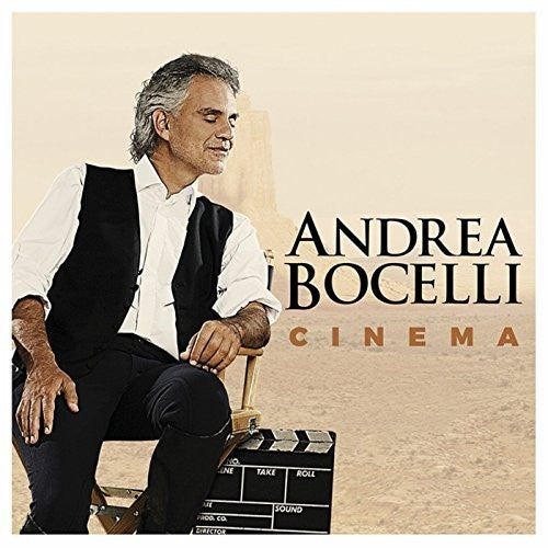 the album cover for Andrea Bocelli - Cinema