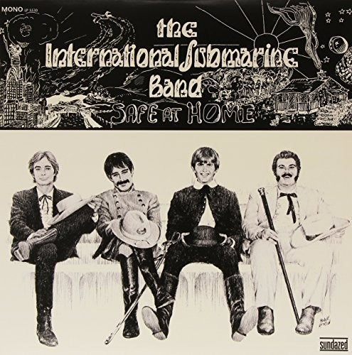 the album cover for The International Submarine Band - Safe at Home 