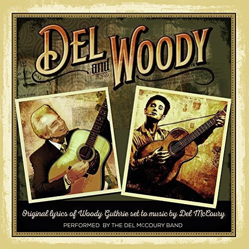 the album cover for Del Mccoury - Del & Woody