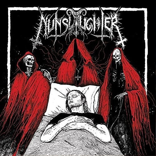 the album cover for Nunslaughter / Unburied - Nunslaughter/Unburied
