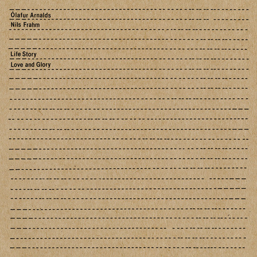 the album cover for Olafur Arnalds & Nils Frahm - Life Story Love and Glory