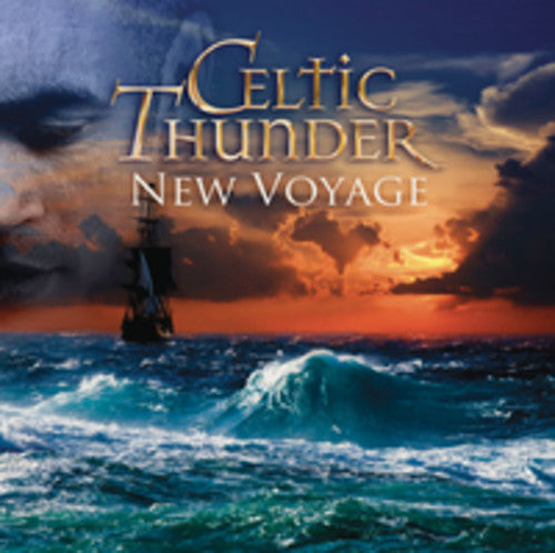 the album cover for Celtic Thunder - New Voyage