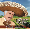 the album cover for Vicente Fernandez - Muriendo de Amor