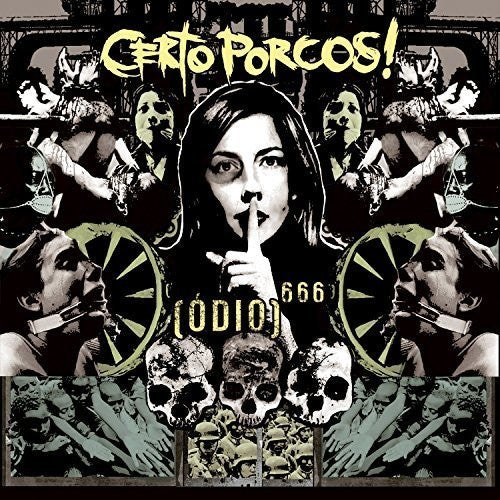 the album cover for Certo Porcos - (Odio)666