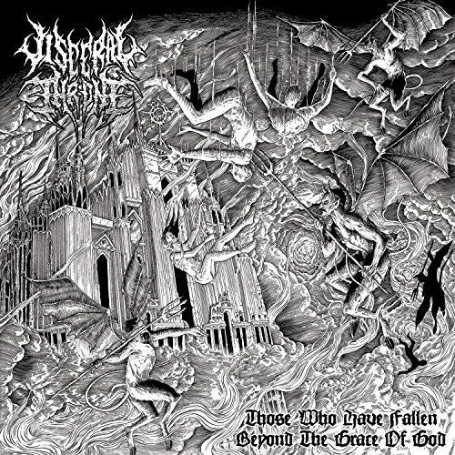 the album cover for Visceral Throne - Those Who Have Fallen Beyond the Grace of God