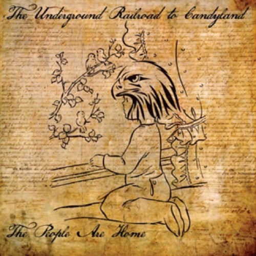 the album cover for Underground Railroad To Candyland - People Are Home