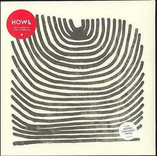 the album cover for Rival Consoles - Howl [Colored Vinyl] (Red) [Indie Exclusive]