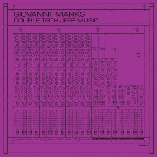 the album cover for Giovanni Marks - Double Tech Jeep Music (10in)