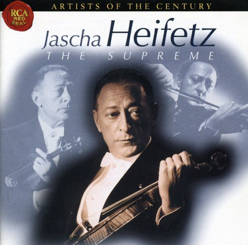 the album cover for Jascha Heifetz - Supreme