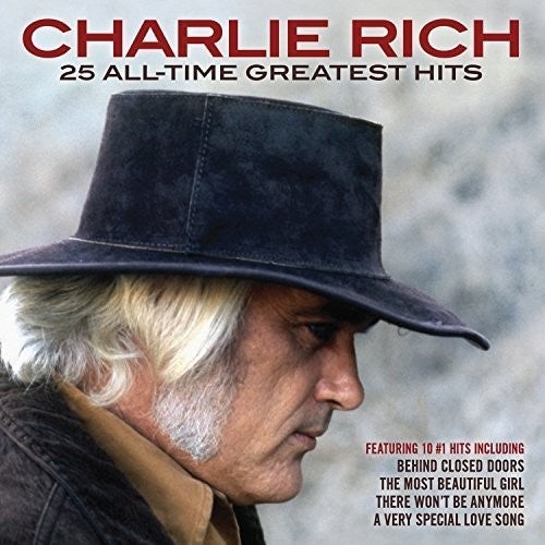 the album cover for Charlie Rich - 25 All-Time Greatest Hits