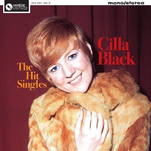 the album cover for Cilla Black - The Hit Singles