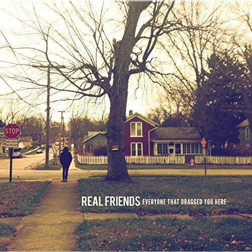the album cover for Real Friends - Everyone That Dragged You Here