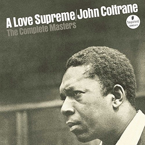 the album cover for John Coltrane - A Love Supreme: The Complete Masters [2CD]