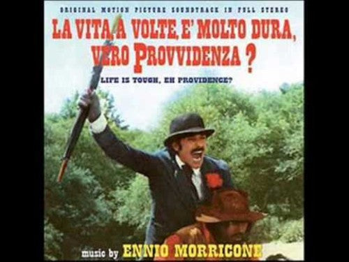 the album cover for Ennio Morricone - La Vita A Volte E' Molto Dura Vero / O.S.T. [Colored Vinyl]