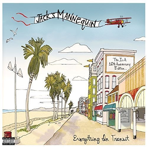 the album cover for Jack's Mannequin - Everything In Transit: 10th Anniversary Edition