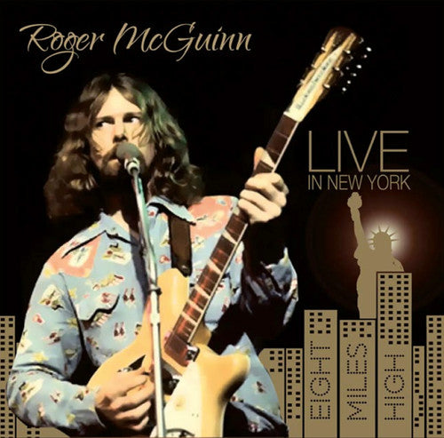 the album cover for Roger Mcguinn - Live in New York: Eight Miles High