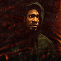 the album cover for Roots Manuva - Bleeds