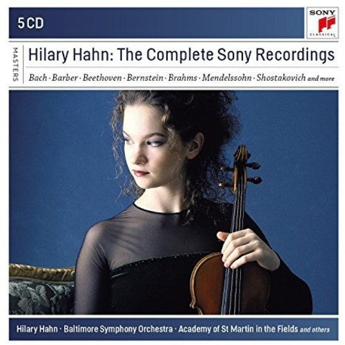 the album cover for Hilary Hahn - Hilary Hahn: The Complete Sony Recordings