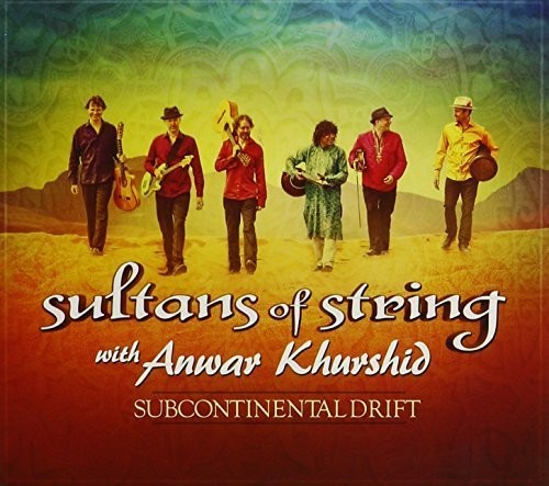 the album cover for Sultans Of String - Subcontinental Drift