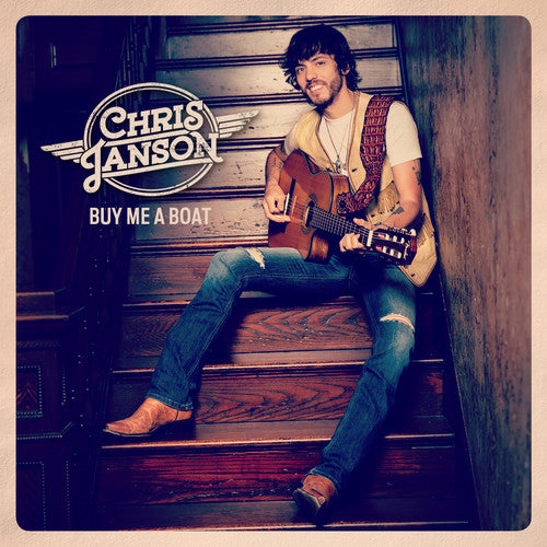 the album cover for Chris Janson - Buy Me a Boat