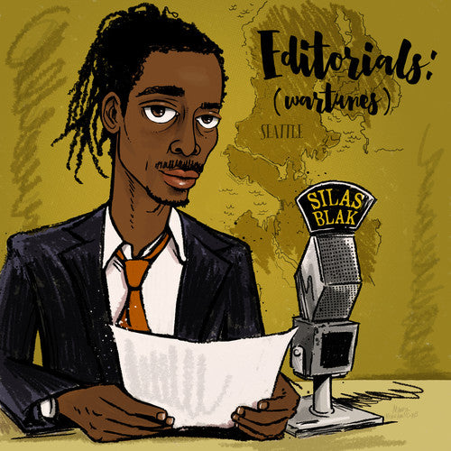 the album cover for Silas Blak - Editorials (War Tunes)