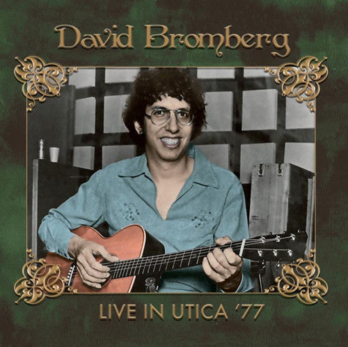 the album cover for David Bromberg - Live in Utica '77