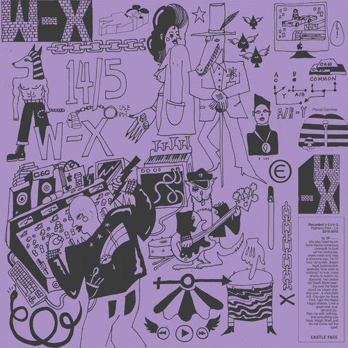the album cover for W-X - W-X