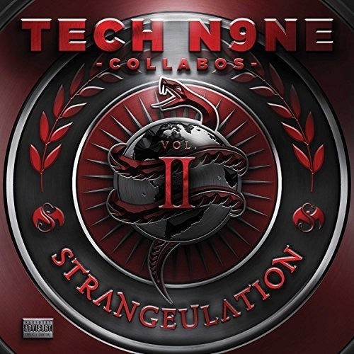 the album cover for Tech N9Ne Collabos - Strangeulation Vol II [Vinyl]