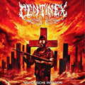 the album cover for Centinex - Teutonische Invasion
