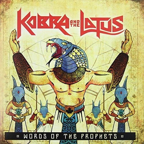the album cover for Kobra and The Lotus - Words Of The Prophets