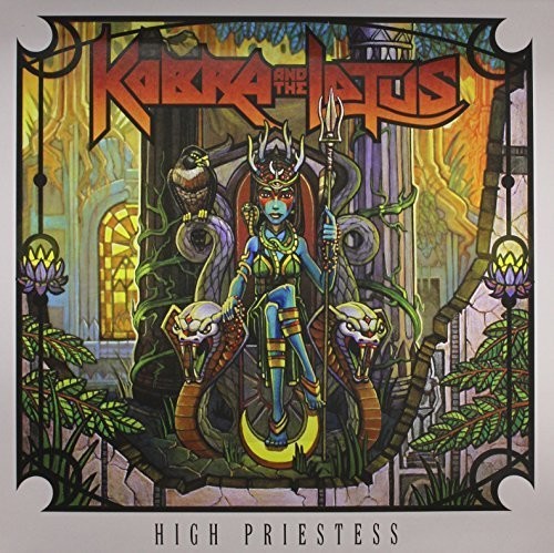 the album cover for Kobra and The Lotus - High Priestess