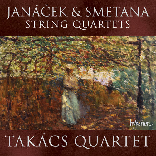 the album cover for Janacek / Smetana / Takacs Quartet - String Quartets Nos. 1 & 2