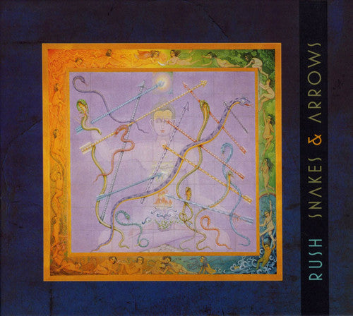 the album cover for Rush - Snakes & Arrows [200gm Audiophile Vinyl]