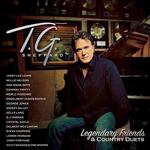 the album cover for T Sheppard G - T.G. Sheppard & Friends