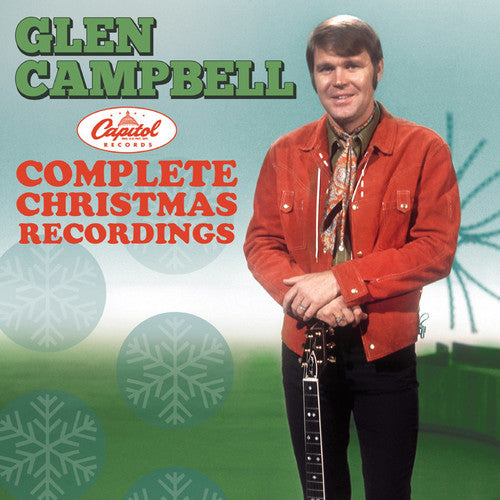 the album cover for Glen Campbell - Complete Capitol Christmas Recordings