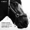 the album cover for Kurtag / Melzer / Stark - Kafka Fragmente