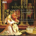 the album cover for Hindemith / Ndr Sinfonieorchester / Eschenbach - Symphonie Mathis Der Maler - Symphonie in Es