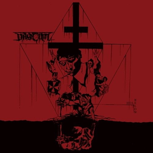 the album cover for Vastum - Hole Below