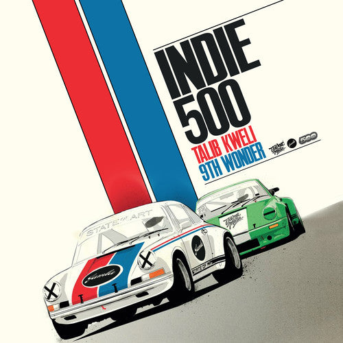 the album cover for 9th Wonder - Indie 500