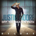the album cover for Justin Moore - Off The Beaten Path [Deluxe 2LP]