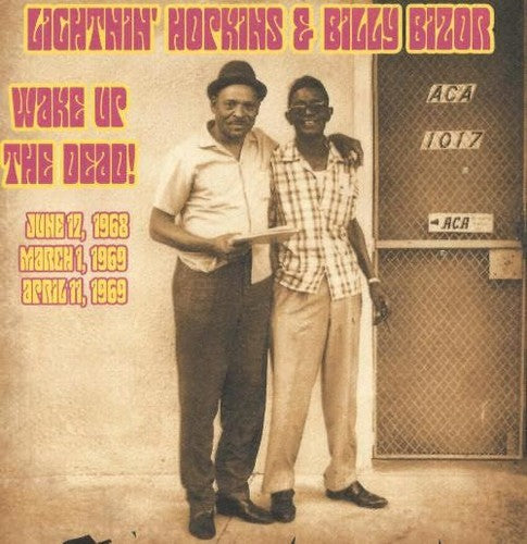 the album cover for Lightnin Hopkins & Bizor,Billy - Wake Up the Dead