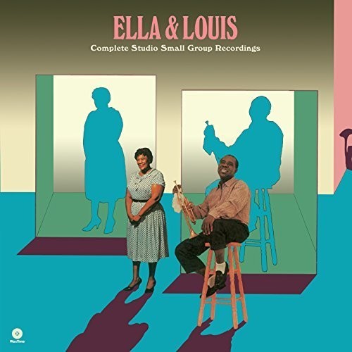 the album cover for Ella Fitzgerald & Louis Armstrong - Complete Studio Small Group Recordings [180 Gram] (Spa)