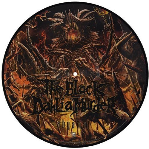 the album cover for The Black Dahlia Murder - Abysmal [Picture Disc Vinyl]